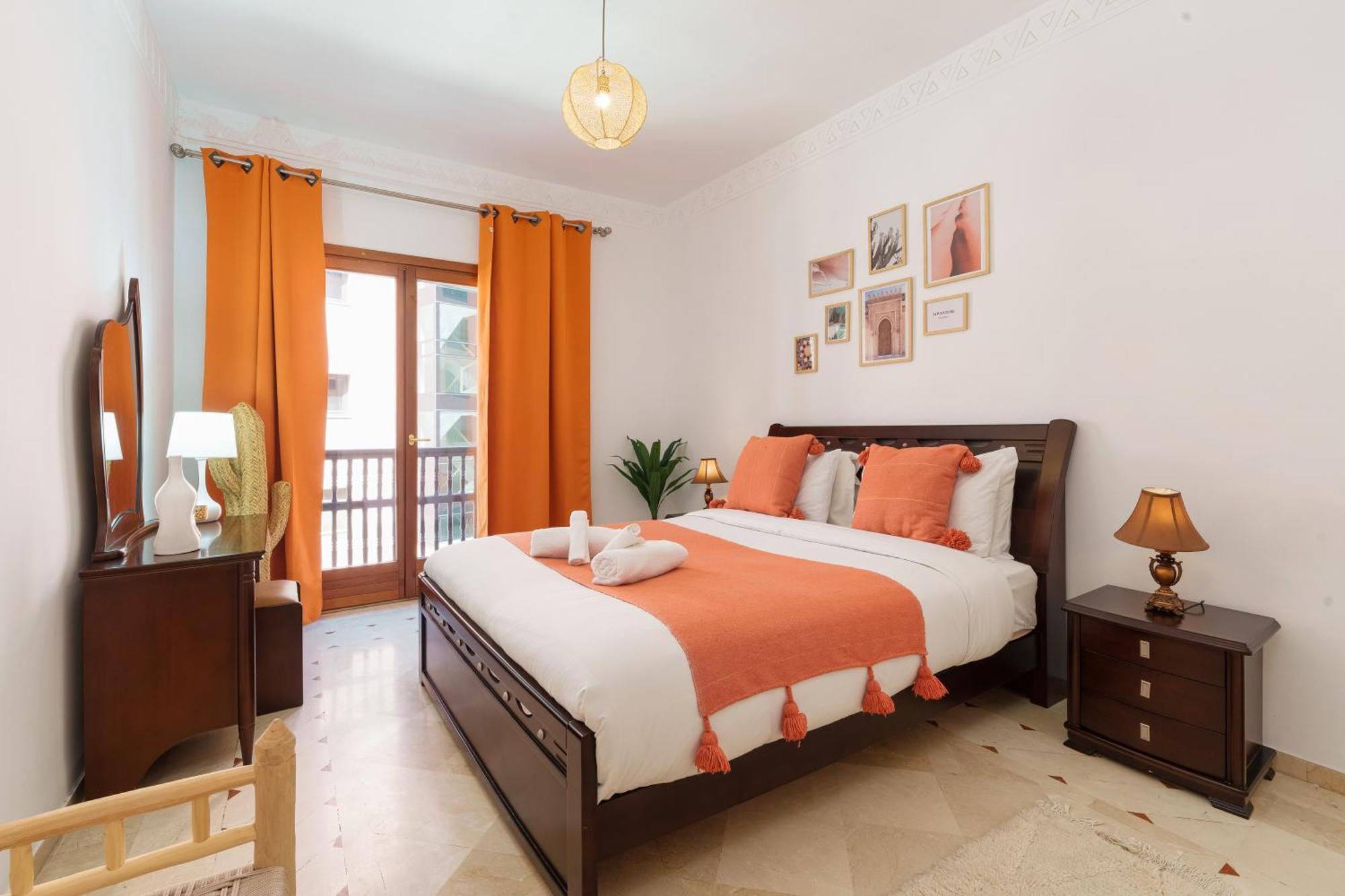 Appartement Chic Gueliz Plaza Avec Vue Marrakesh Exterior foto