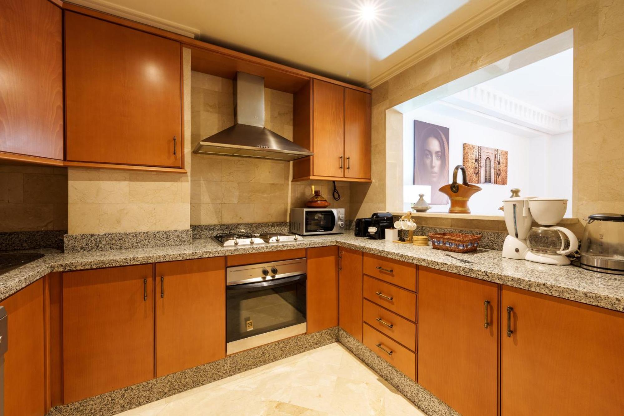 Appartement Chic Gueliz Plaza Avec Vue Marrakesh Exterior foto